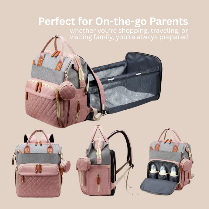 Mini&Co™ Baby Diaper Bag & Bed