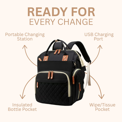 Mini&Co™ Baby Diaper Bag & Bed